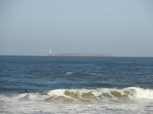 olas de la playa el emir