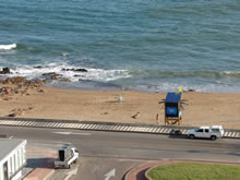 vista de la playa de los ingleses desde un edificio de la rambla