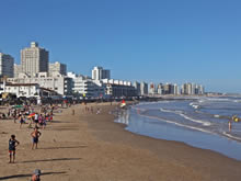 vista panoramica de la playa de los ingleses