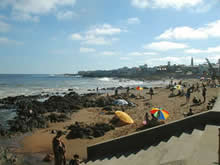 bajada de la playa de los ingleses