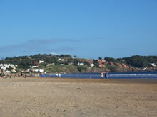 vista panoramica de la playa solanas