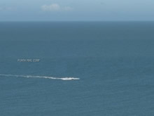 vista aerea del mar de la playa solanas