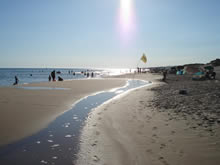 charco en la arena de la playa tio tom